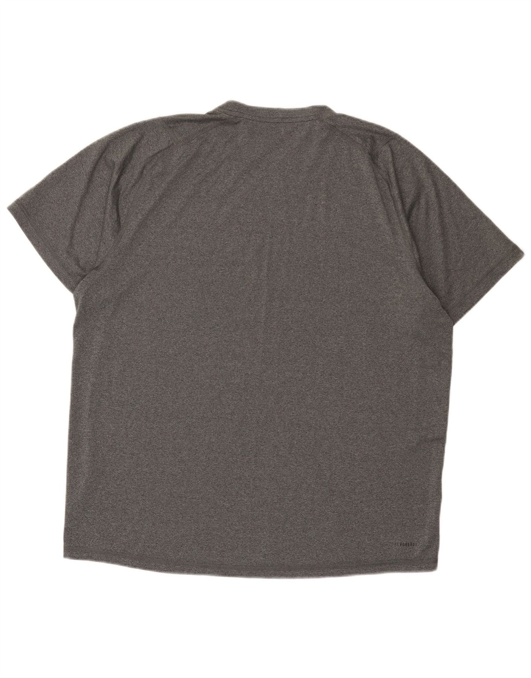 T-shirt Adidas Aeroready da uomo Top XL in poliestere grigio