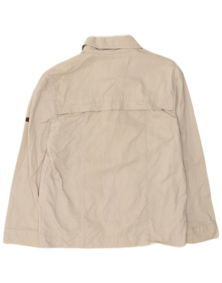 Giubbotto bomber da uomo Kappa UK 40 grande cotone beige