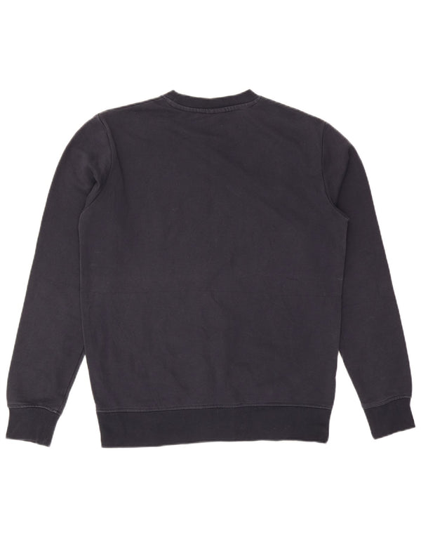 Ellesse Felpa con grafica Heritage da uomo, piccola, in cotone blu navy