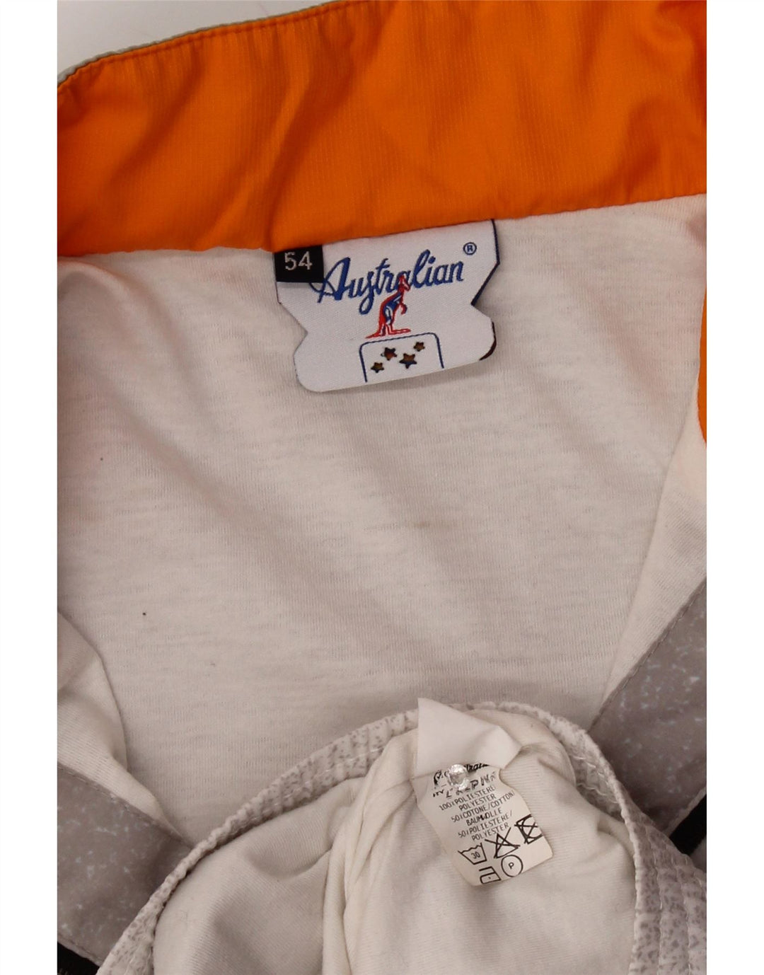 Giacca da tuta da uomo AUSTRALIAN L'ALPINA IT 54 XL Grigio screziato