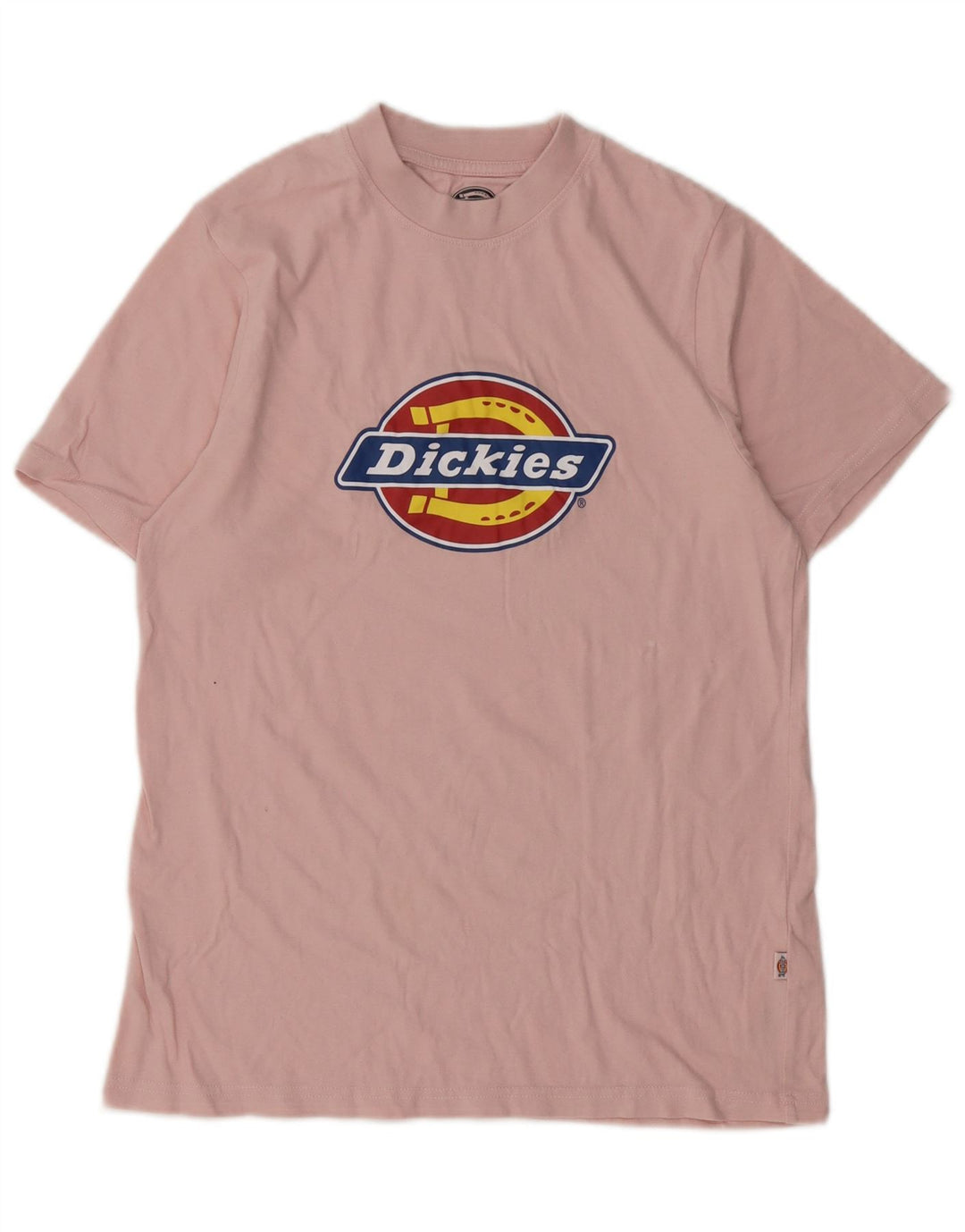 DICKIES T-shirt grafica da uomo Top XS in cotone rosa