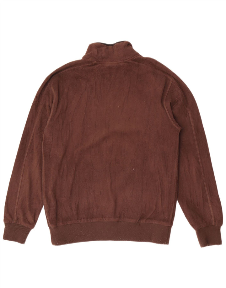 Giacca in pile da uomo Champion UK 38 Sport in poliestere marrone medio