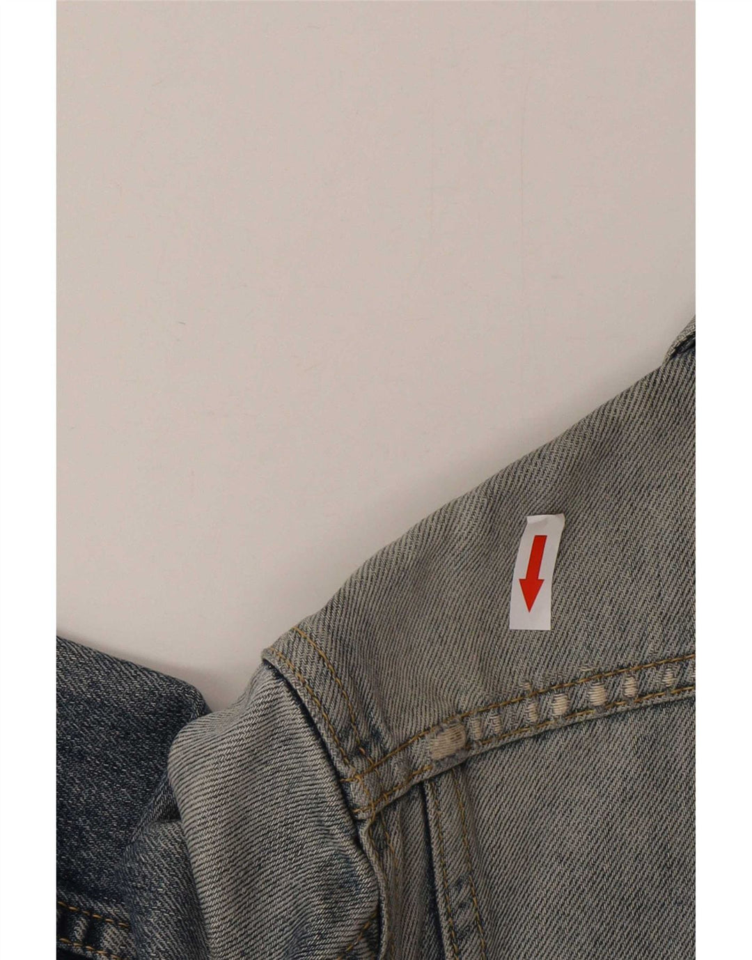 Giacca di jeans Rider da donna Lee UK 12 Cotone blu medio