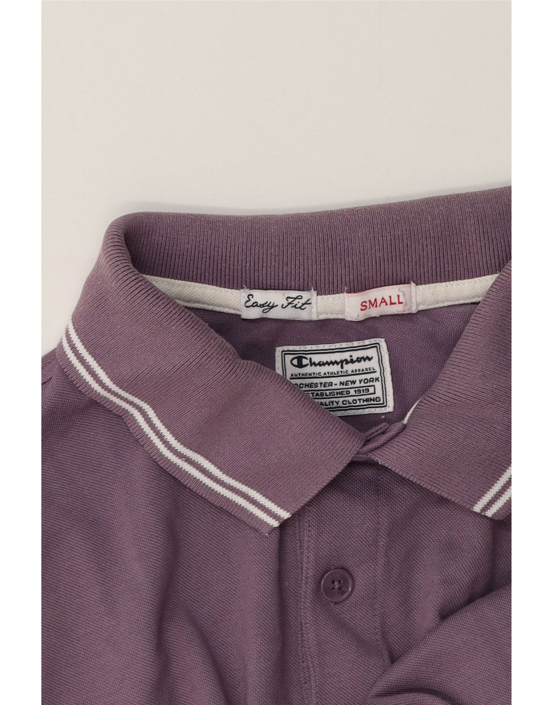 Polo Champion da uomo Easy Fit piccola viola