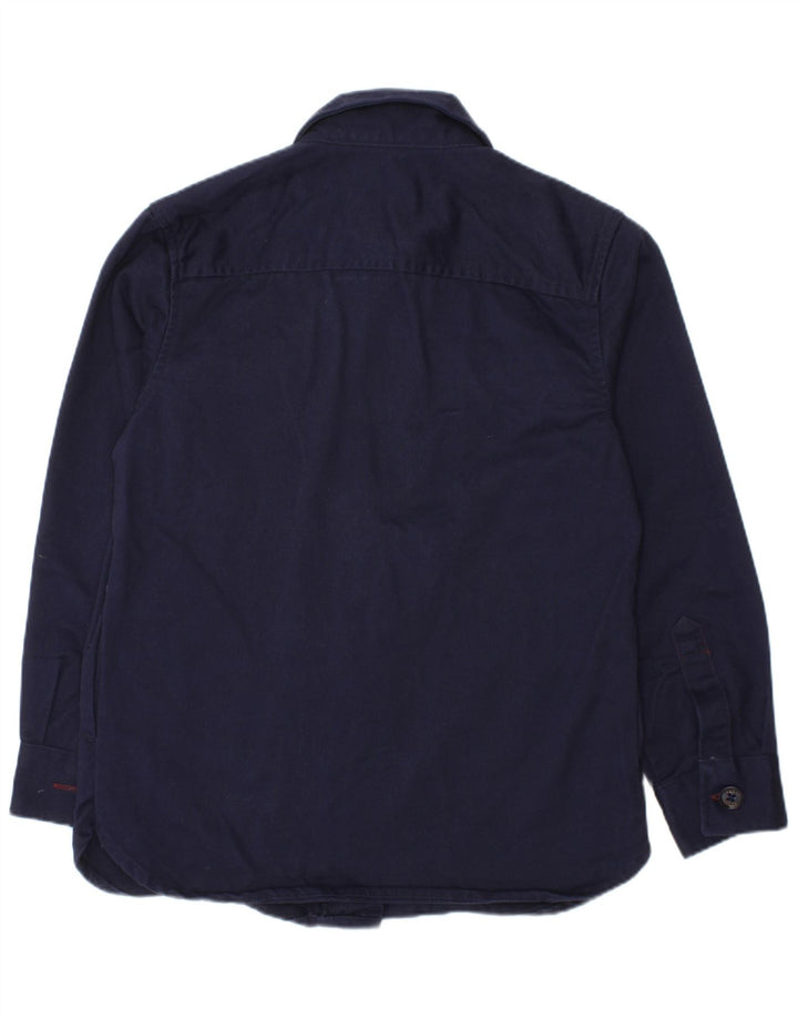 Camicia in flanella per bambini TED BAKER 6-7 anni in cotone blu navy