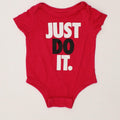 NIKE Baby Girls Graphic Bodysuit 3-6 Months Pink Vintage Nike and Second-Hand Nike from Messina Hembry 