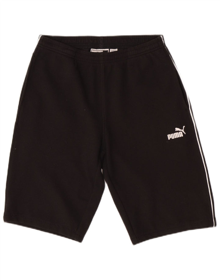 Pantaloncini sportivi regolari da uomo Puma Small neri