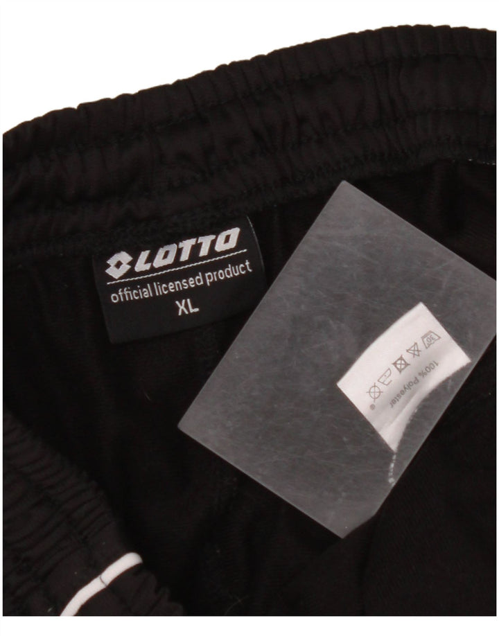 Pantaloni da tuta da donna LOTTO Joggers UK 18 XL Poliestere nero