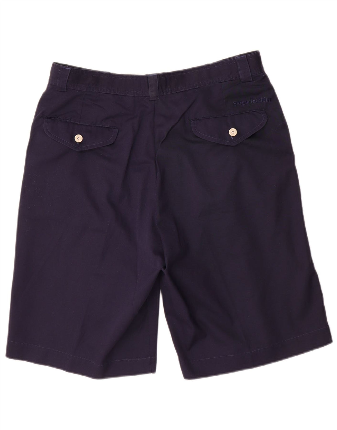 Pantaloncini chino con pegging da uomo Sergio Tacchini IT 50 Large W32 Blu Navy