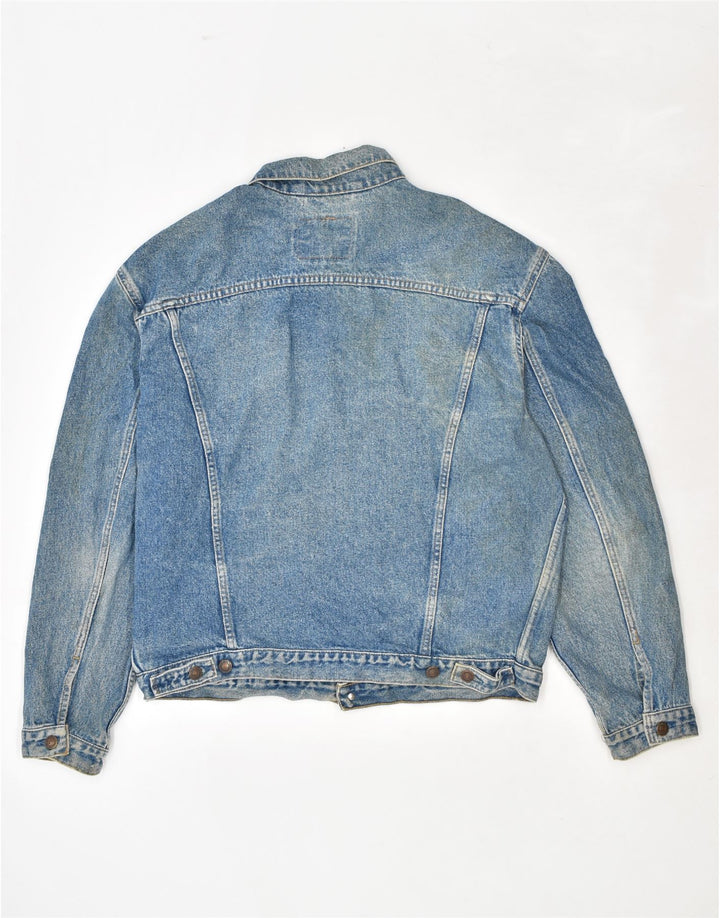 Giacca di jeans da uomo LEVI'S UK 42 XL Cotone blu