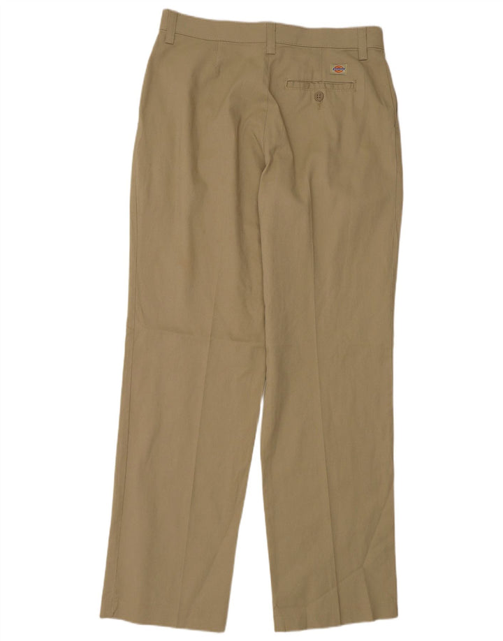 DICKIES Pantaloni chino con pegging da donna US 8 Medium W30 L31 Poliestere beige