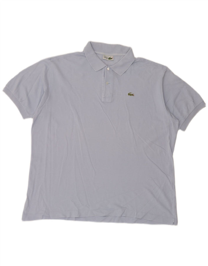 Polo da uomo Lacoste taglia 7 2XL cotone blu