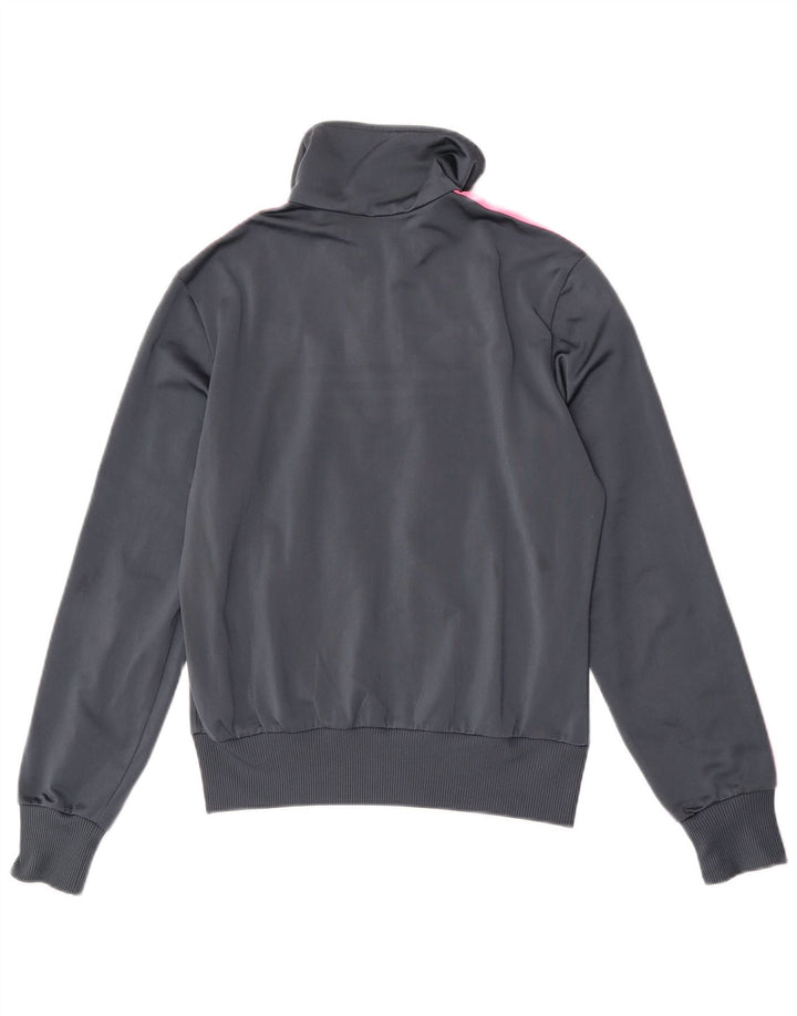 Giacca da ginnastica da donna Adidas EU 38 piccola poliestere grigio