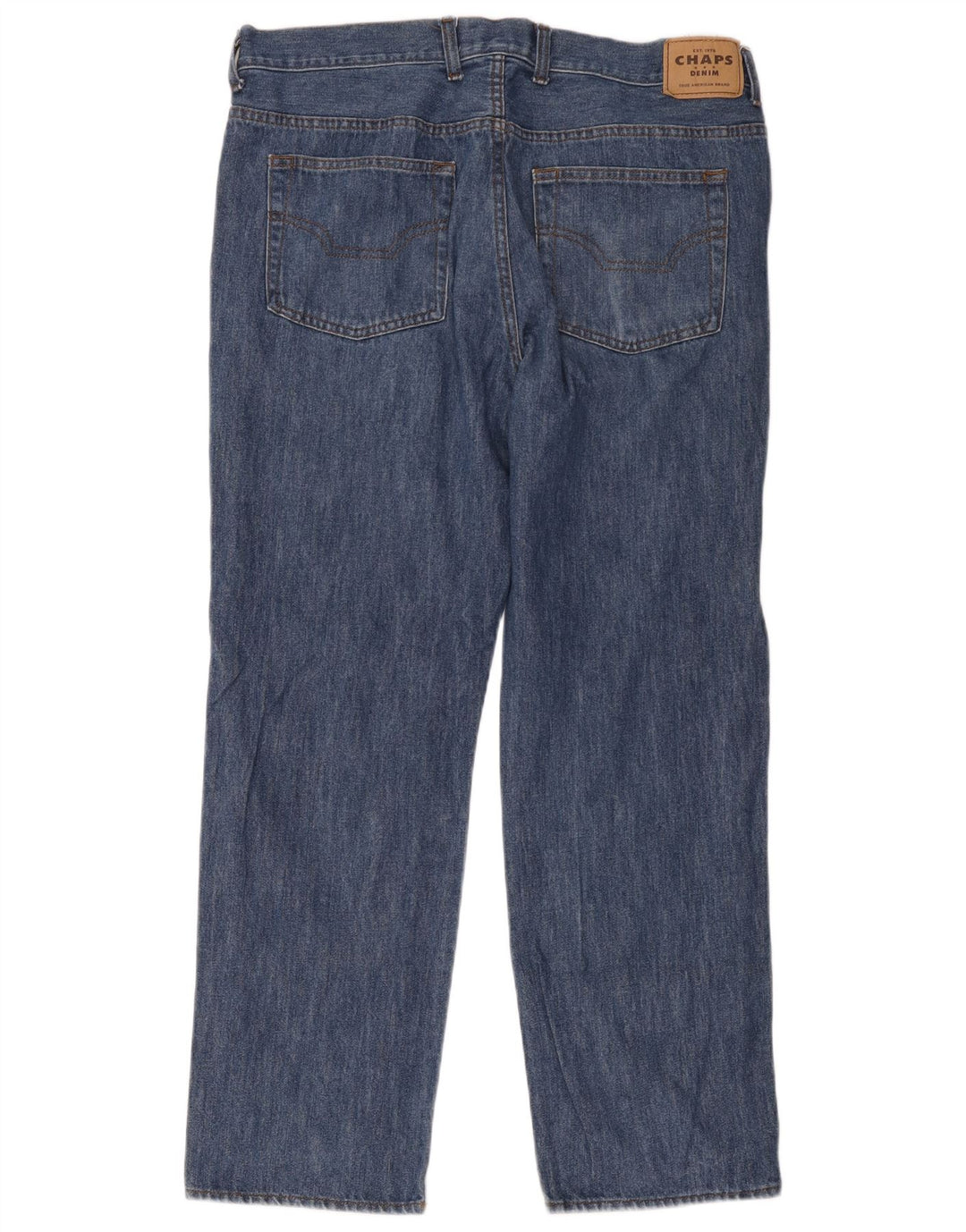 Jeans dritti da uomo Chaps W36 L30 cotone blu