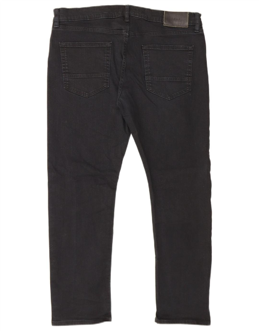 Jeans slim da uomo Marks & Spencer W36 L29 cotone nero
