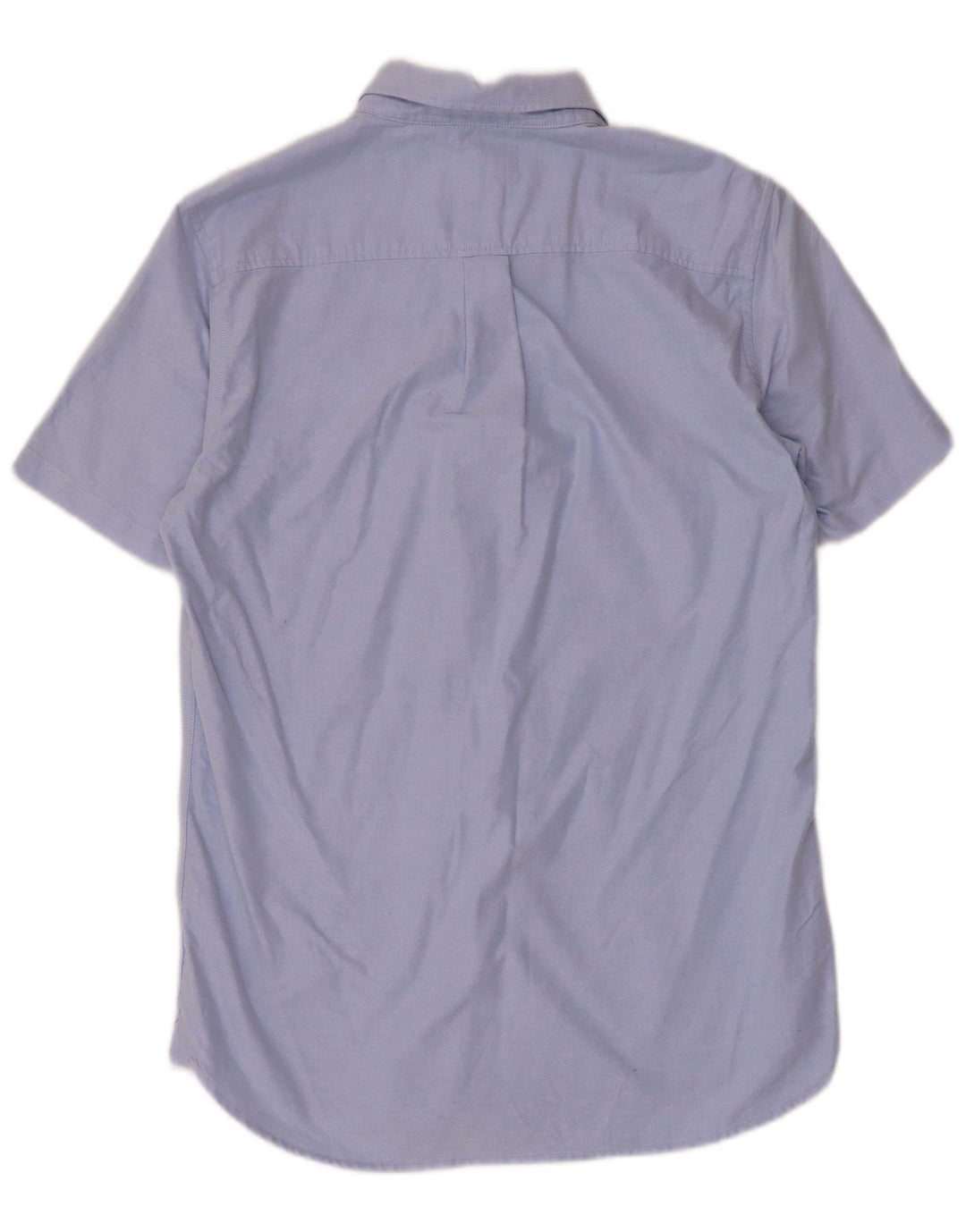 Camicia da uomo a maniche corte Regular Fit Superdry Small in cotone blu