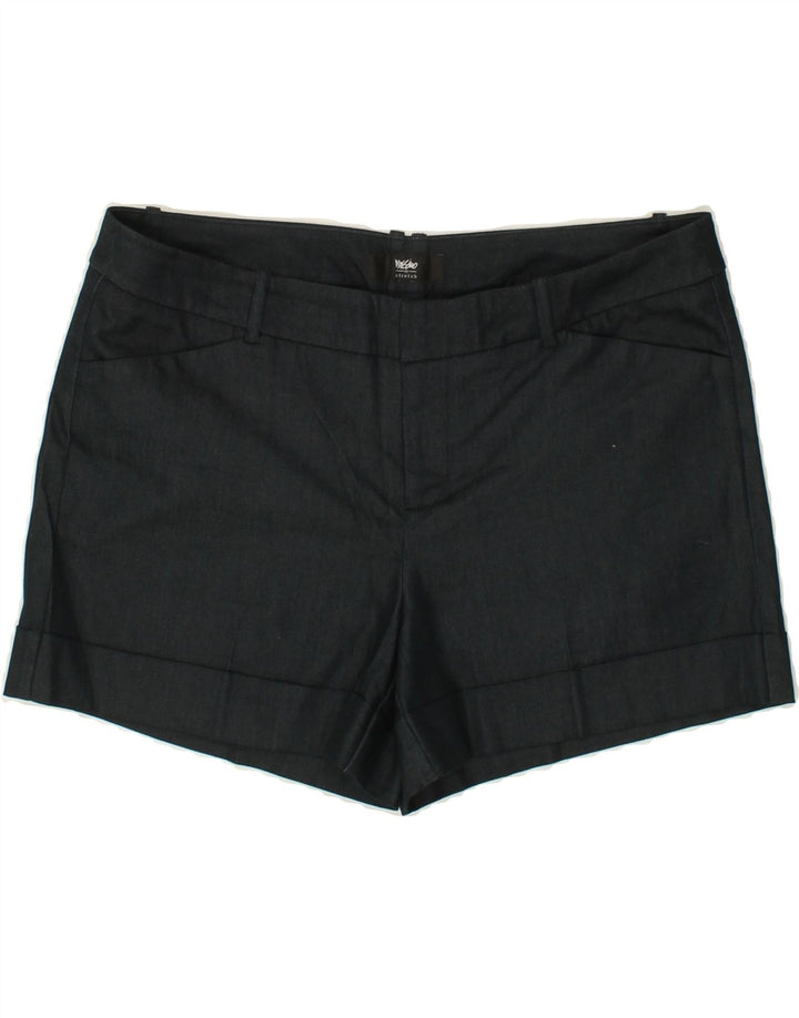 MOSSIMO Womens Casual Shorts US 12 Large W34  Black Cotton Vintage Mossimo and Second-Hand Mossimo from Messina Hembry 