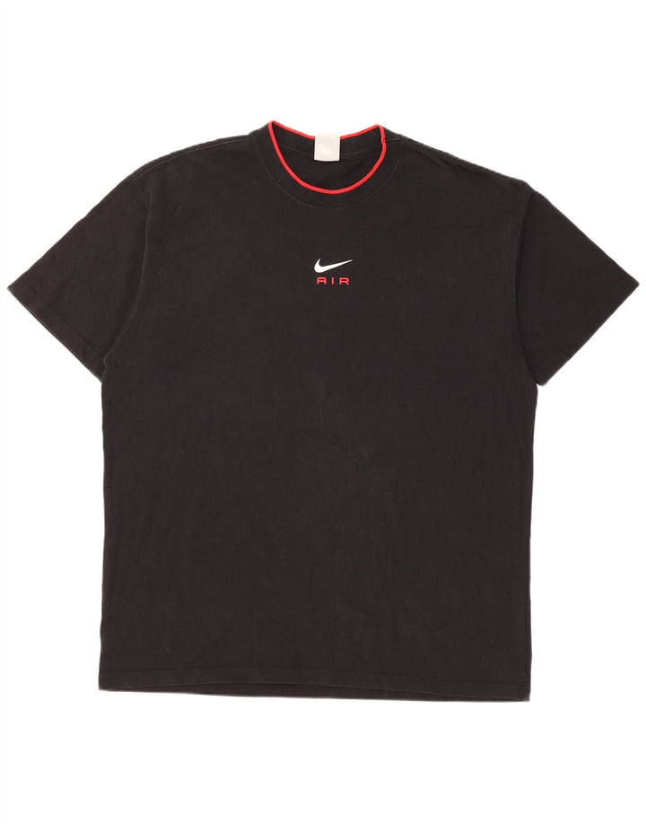 T-shirt Nike da uomo grande nera