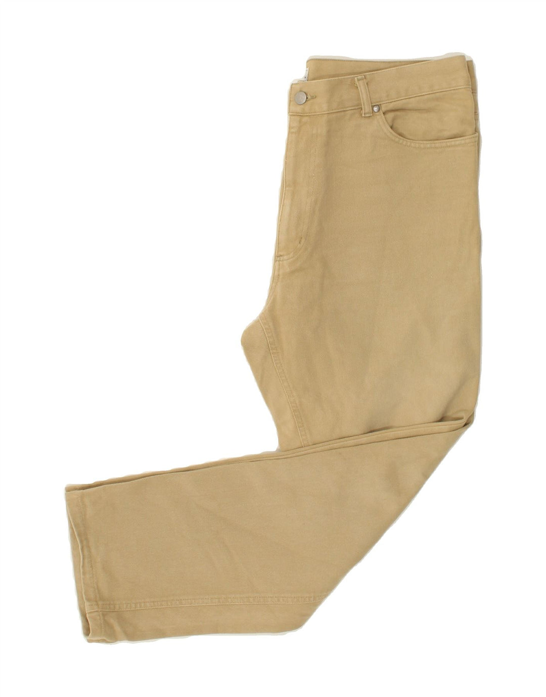 SERGIO TACCHINI Womens Straight Jeans W36 L28 Beige Vintage Sergio Tacchini and Second-Hand Sergio Tacchini from Messina Hembry 