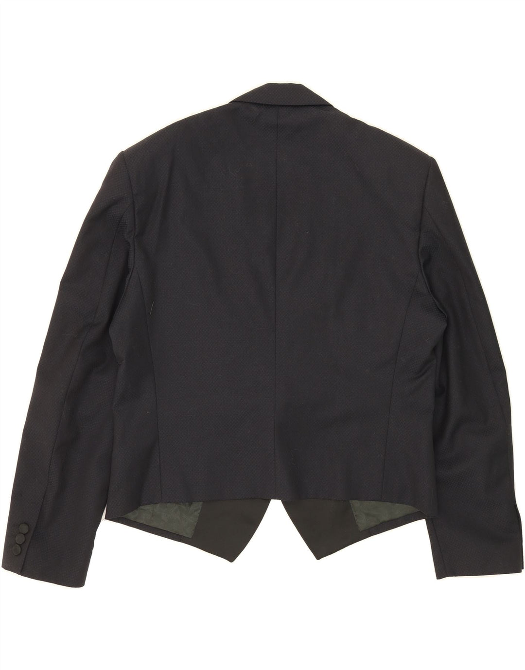TESSUTO Mens 1 Button Blazer Jacket IT 52  XL Navy Blue Wool Vintage Tessuto and Second-Hand Tessuto from Messina Hembry 