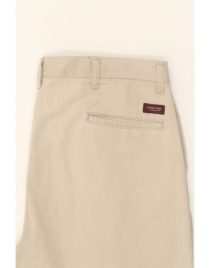 WRANGLER Mens Straight Chino Trousers W36 L25  Beige Vintage Wrangler and Second-Hand Wrangler from Messina Hembry 