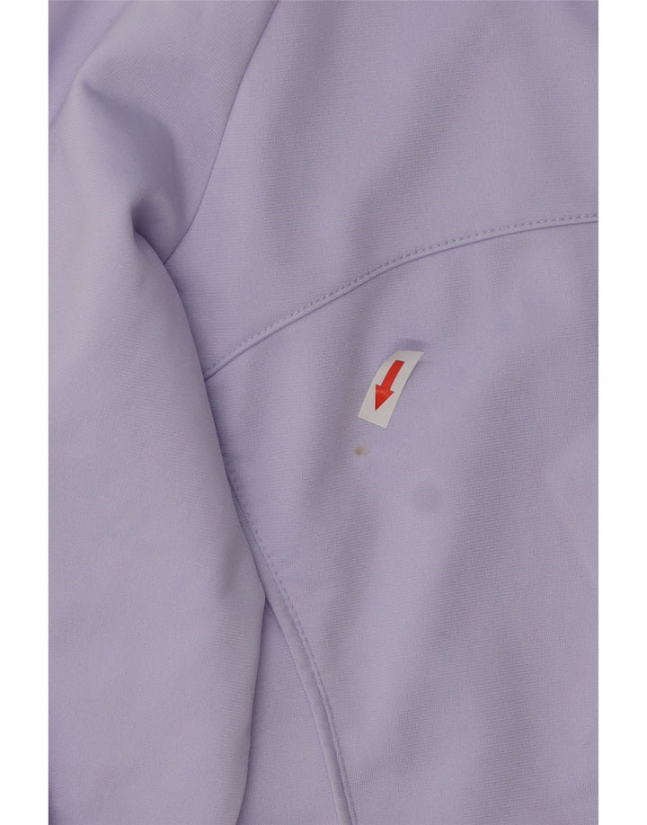 Giacca da ginnastica grafica da donna Lotto UK 18 XL Poliestere viola
