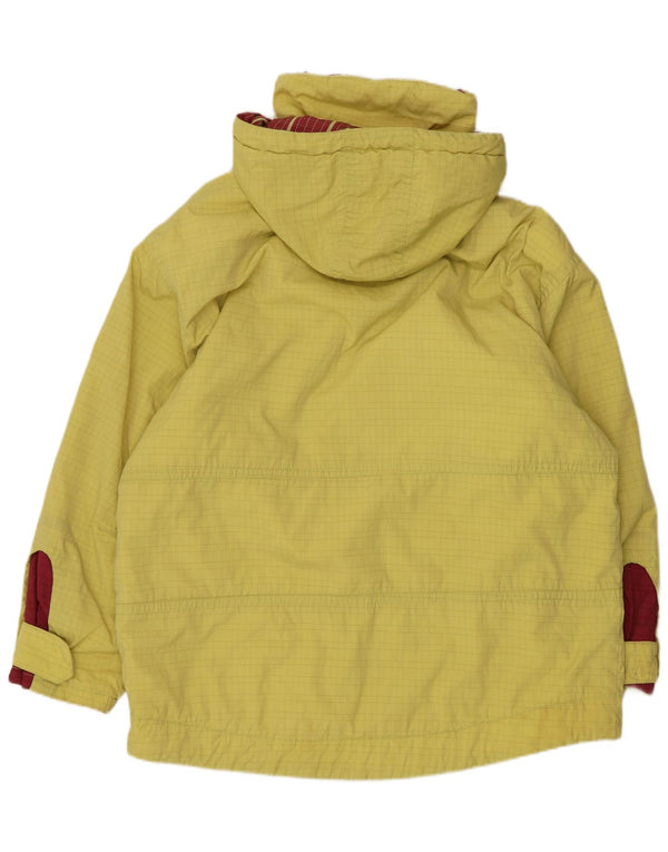 Giacca a vento con cappuccio da donna Ellesse UK 12 Medium Yellow Colourblock