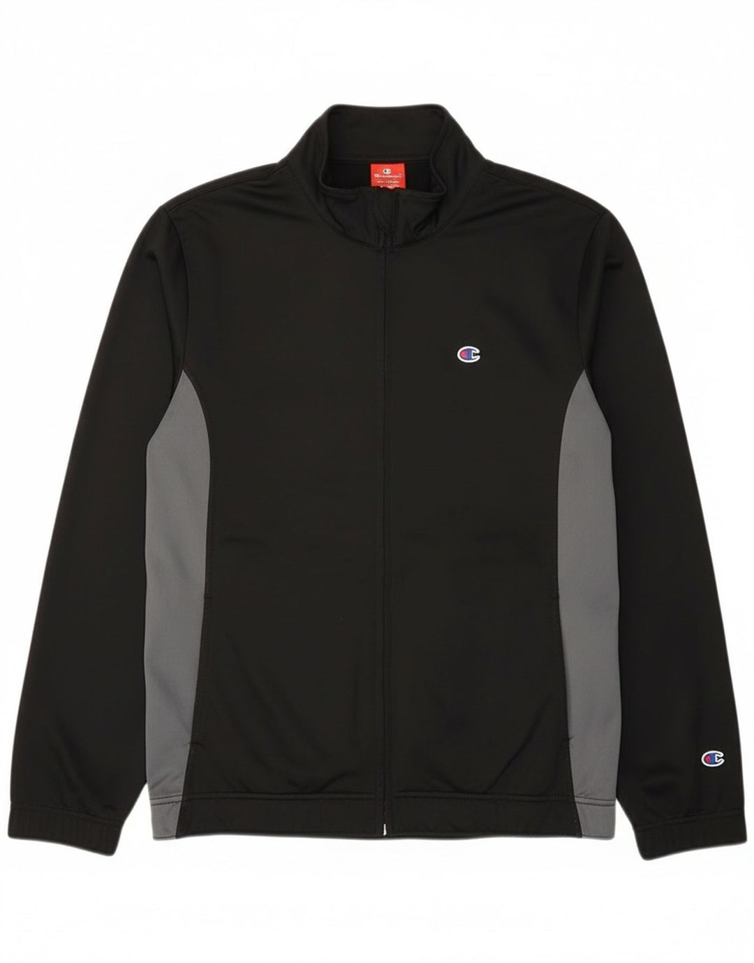 Giacca da tuta da uomo Champion XL Poliestere color block nero