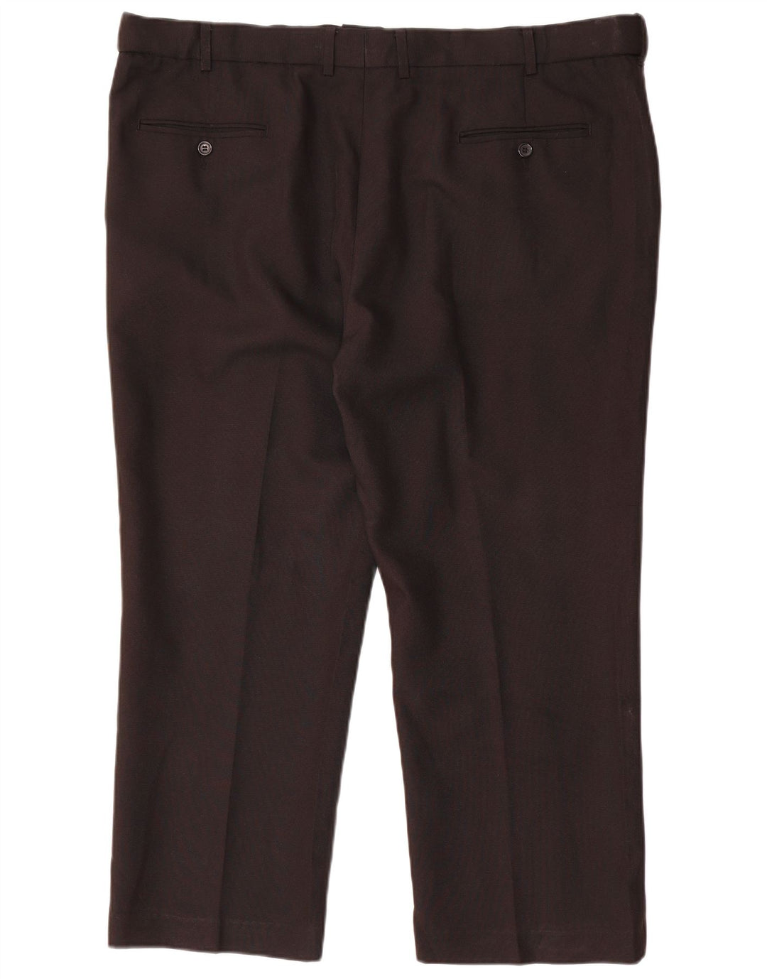 Pantaloni chino dritti da uomo Farah W42 L26 poliestere nero