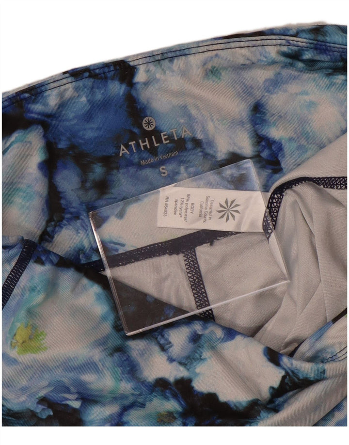 Leggings da donna Athleta UK 10 Piccolo poliestere floreale multicolore