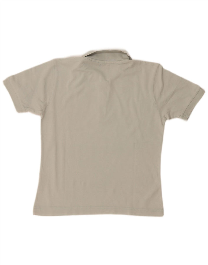 Polo Kappa da donna UK 14 cotone grigio medio