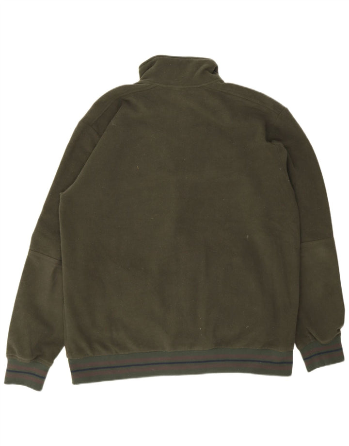 Giacca in pile da uomo Champion UK 46 3XL Poliestere kaki