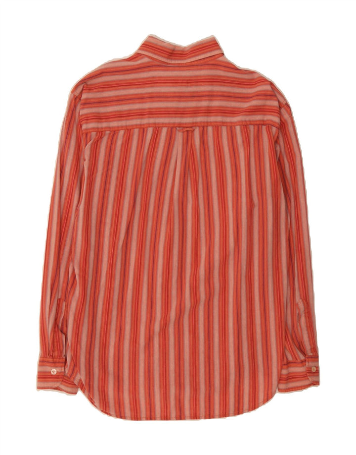 CARRERA Mens Shirt Medium Red Striped Cotton Vintage Carrera and Second-Hand Carrera from Messina Hembry 