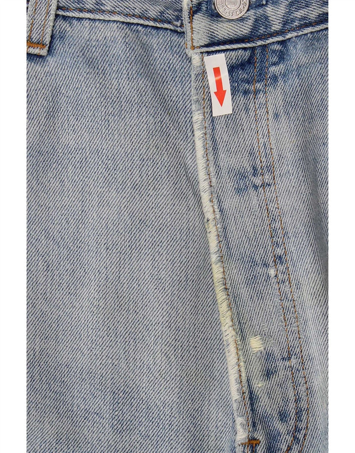 Levi's Uomo 501 Jeans dritti invecchiati W36 L28 Cotone blu