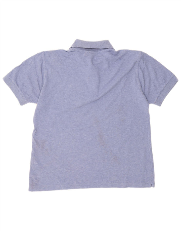 Polo Uomo Navigare Blu Medio in cotone