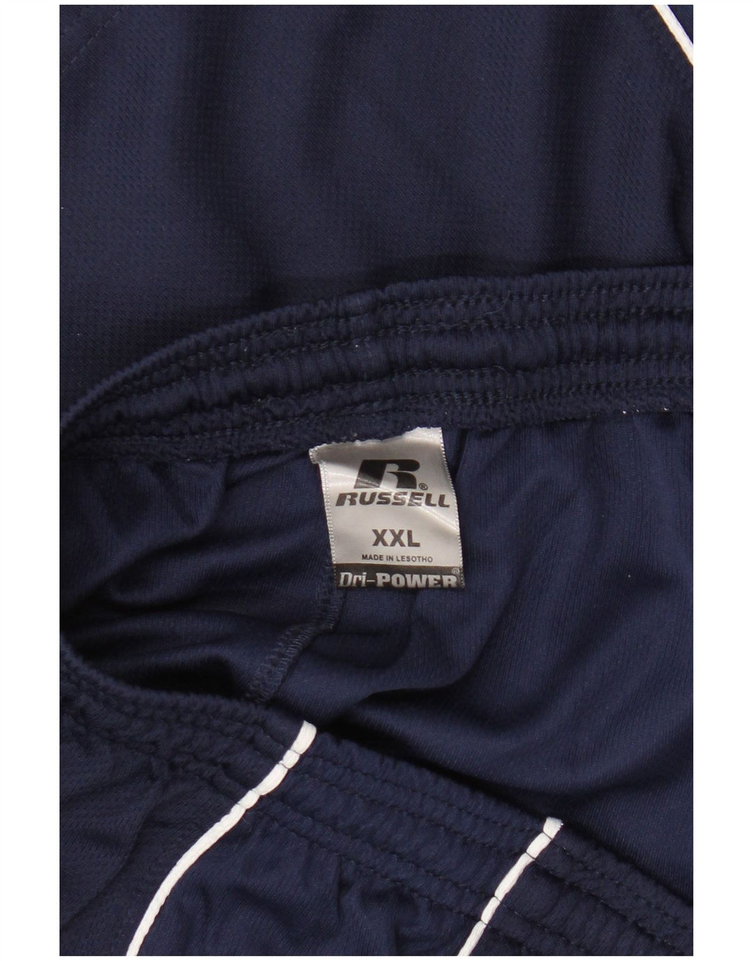Pantaloncini sportivi da uomo Russell Athletic 2XL poliestere blu navy