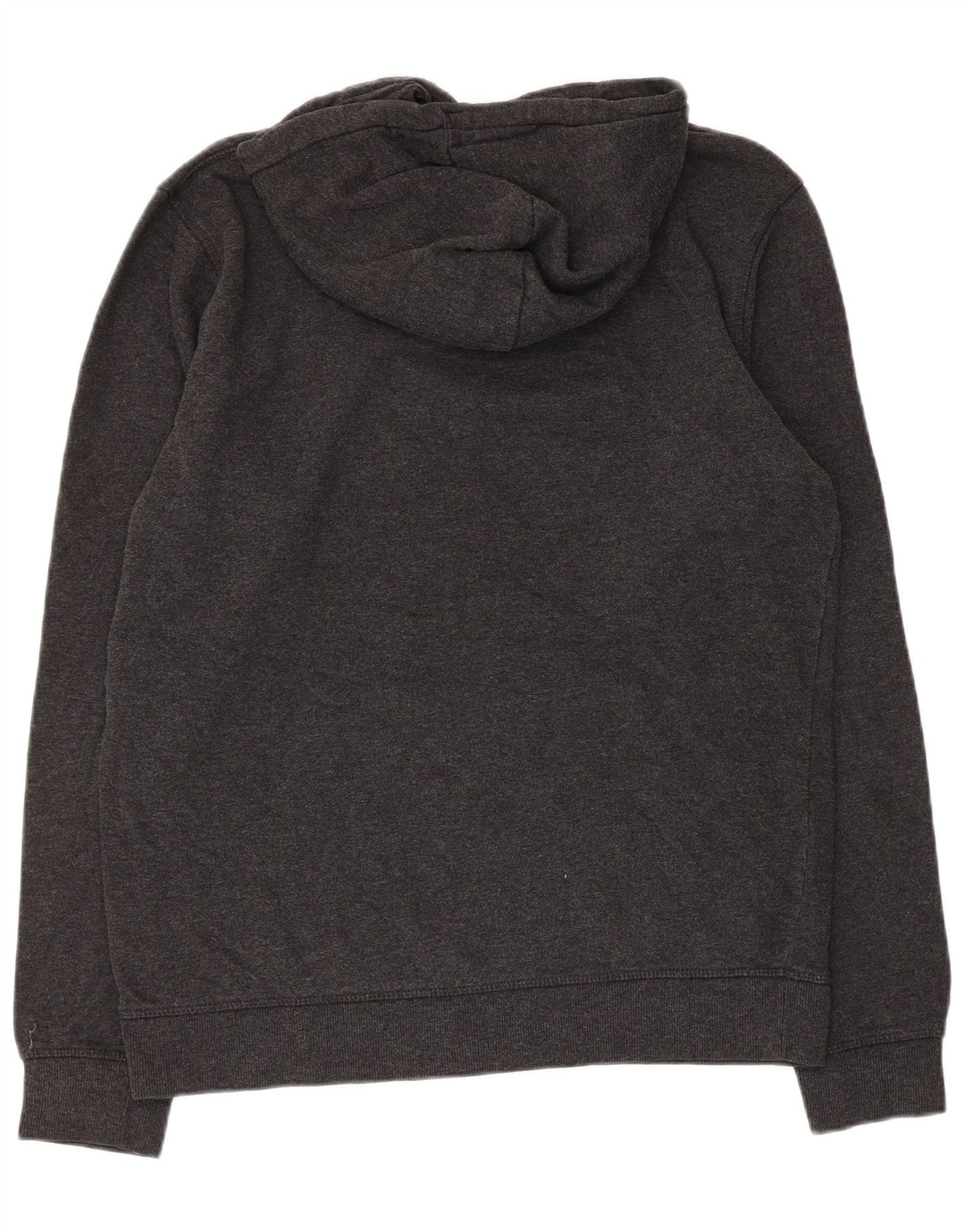 Felpa con cappuccio grafica da uomo Quiksilver grande in cotone grigio