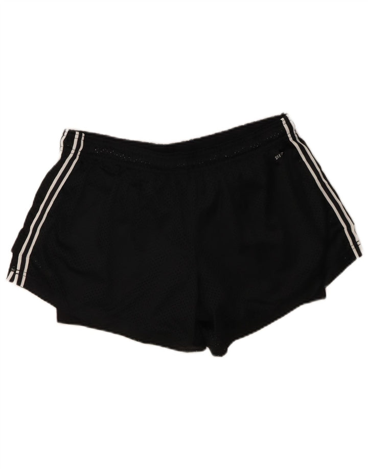 Pantaloncini sportivi Nike Dri Fit da donna UK 16 Large Nero Poliestere