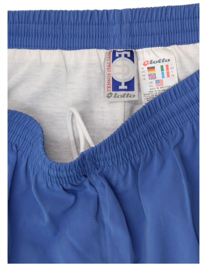 Pantaloni da tuta da donna LOTTO UK 18 XL Poliestere blu
