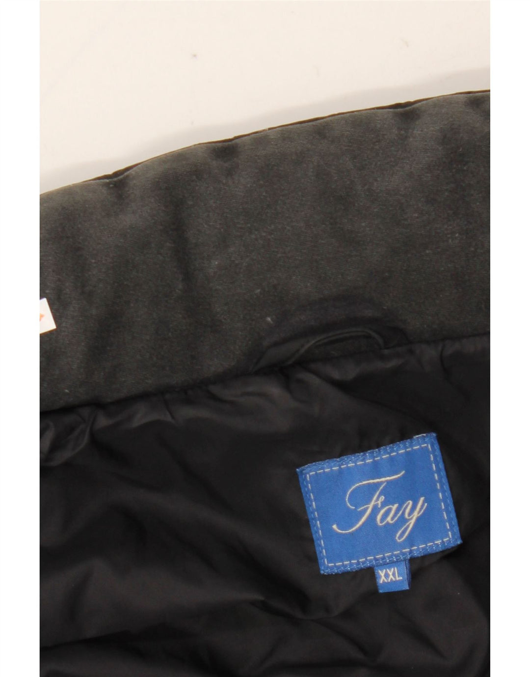 Giacca imbottita da uomo Fay UK 44 2XL Nera invernale
