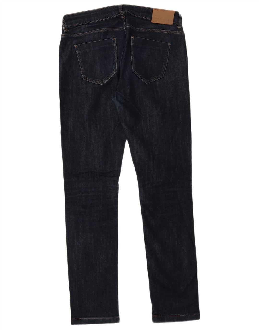 Jeans skinny da donna a vita media ZARA EU 40 medio W30 L30 blu navy