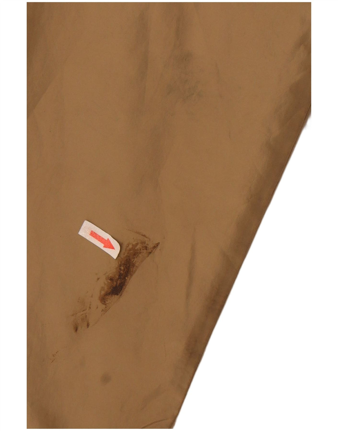Giacca reversibile grafica con cappuccio Nike da uomo UK 45/47 XL poliestere marrone