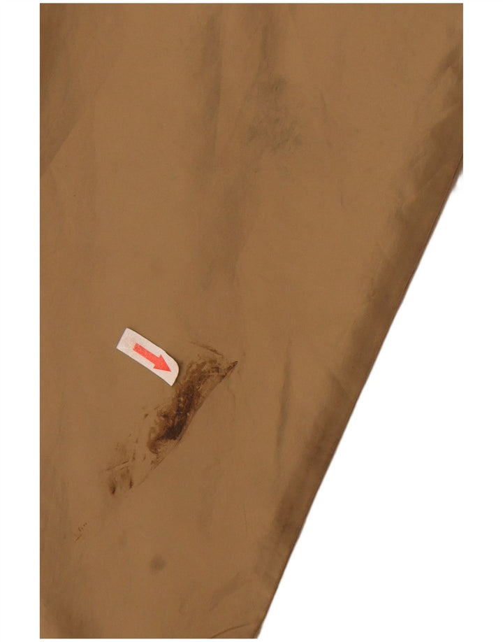 Giacca reversibile grafica con cappuccio Nike da uomo UK 45/47 XL poliestere marrone