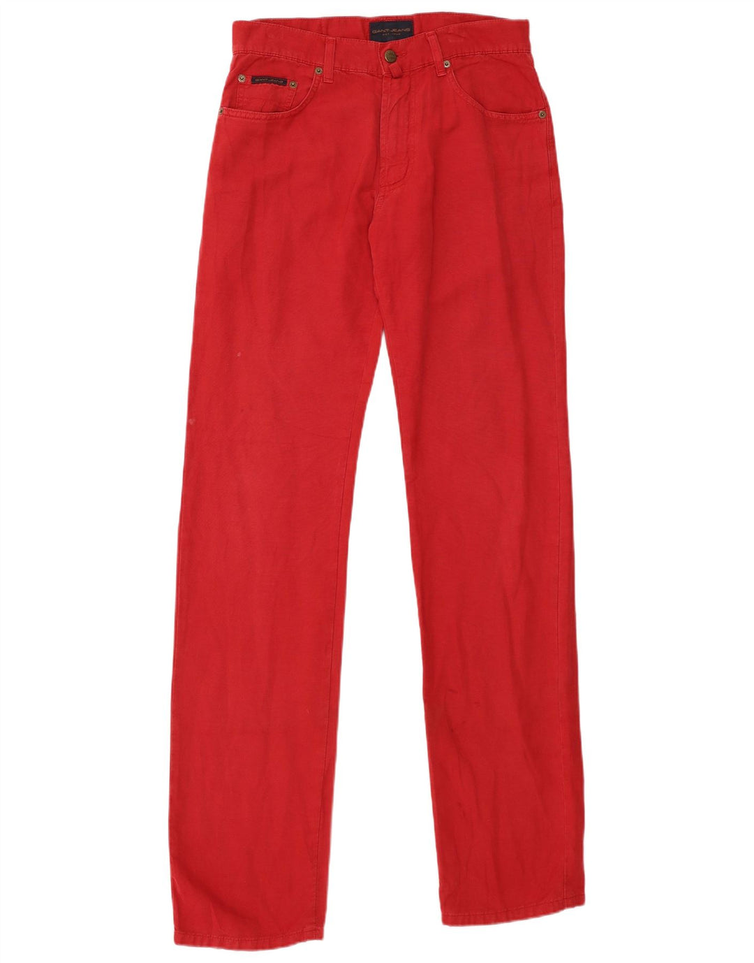 Pantaloni casual da uomo vestibilità regolare GANT W30 L36 cotone rosso