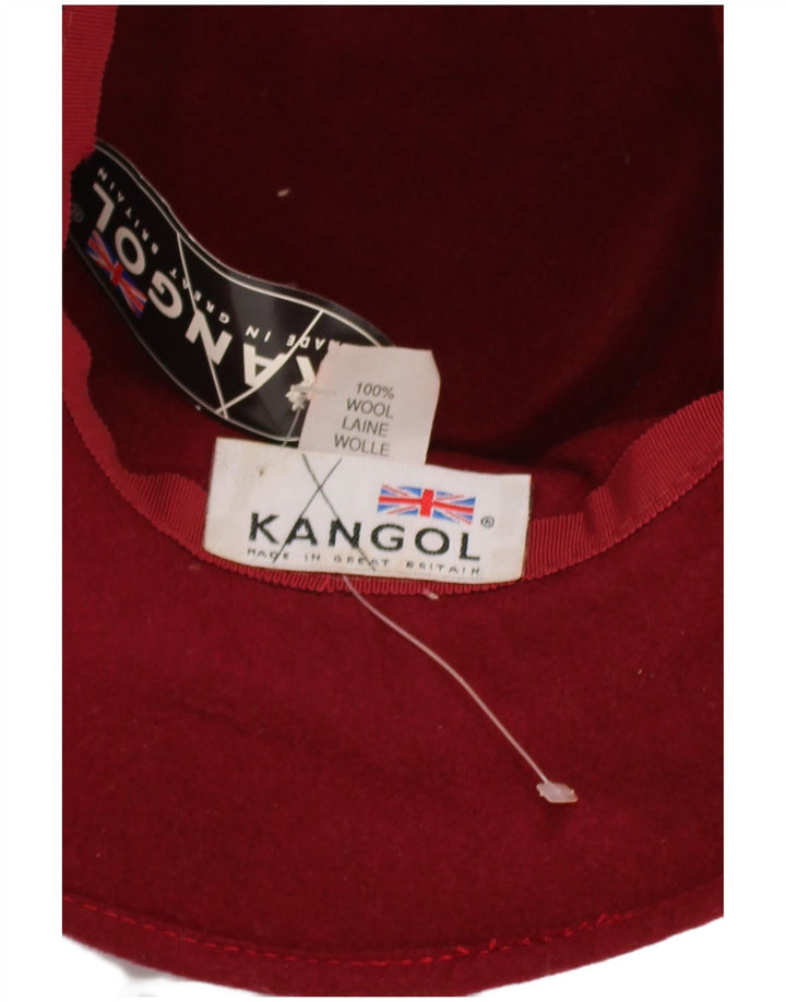 Cappello Da Pescatore Kangol Da Donna Piccolo In Lana Rossa