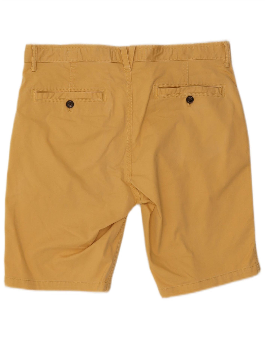 Pantaloncini chino da uomo Fat Face W34 grandi in cotone giallo
