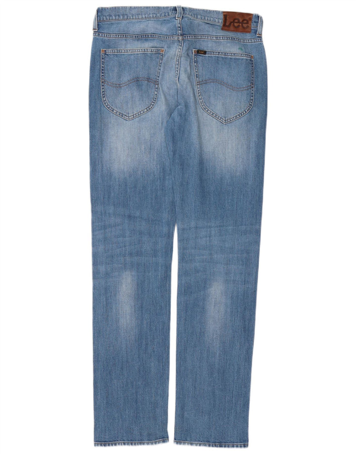 Jeans dritti da uomo Lee Daren W32 L34 cotone blu