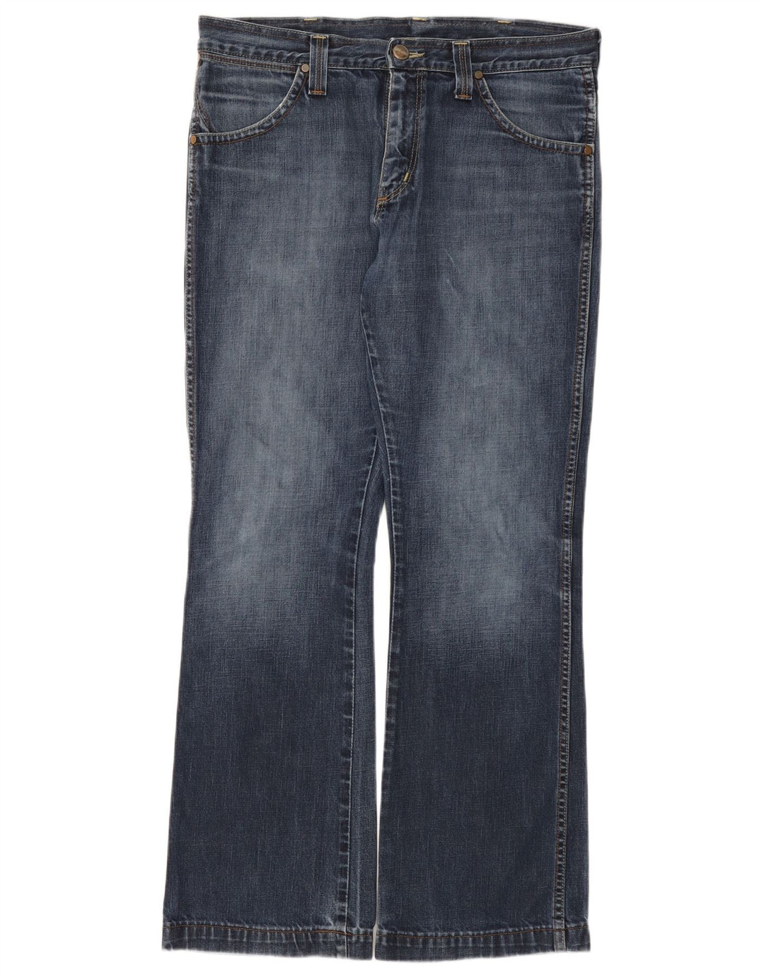 Jeans Wrangler Dayton Bootcut da uomo W34 L32 in cotone blu