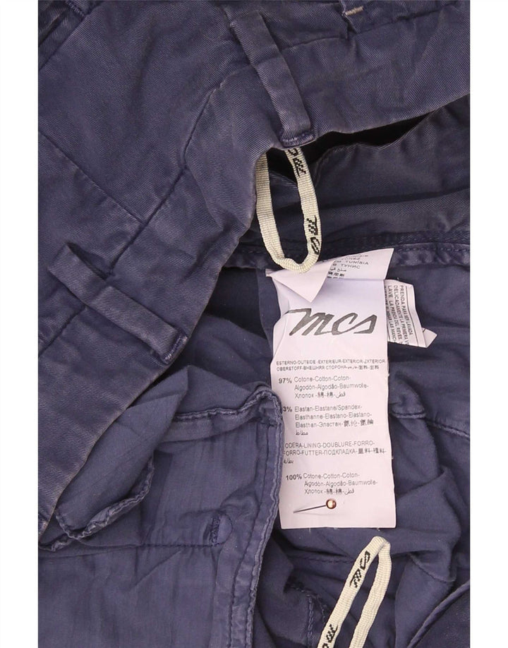 Pantaloni chino da uomo Marlboro Classics EU 48 medio W32 L34 blu navy