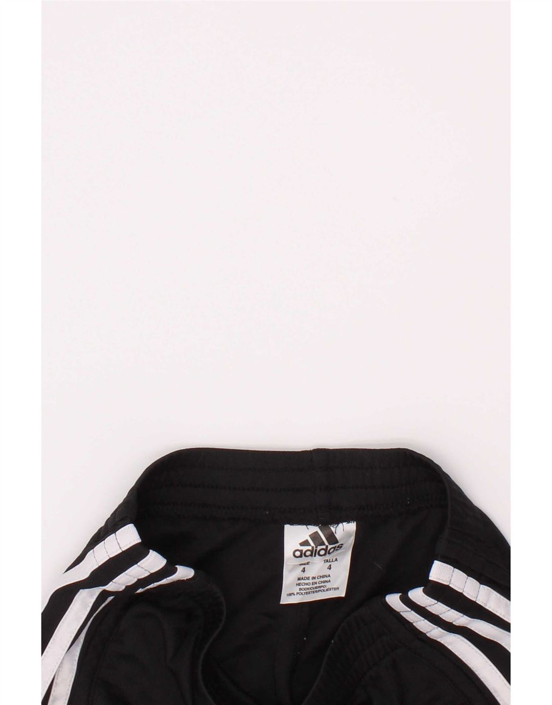 Pantaloncini sportivi Adidas bambina 3-4 anni in poliestere nero